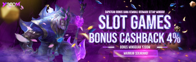 BONUS CASHBACK SLOT 4% (MINGGUAN)