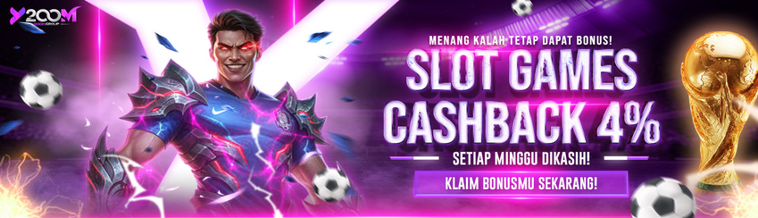 CASHBACK SLOT 4% (MINGGUAN)