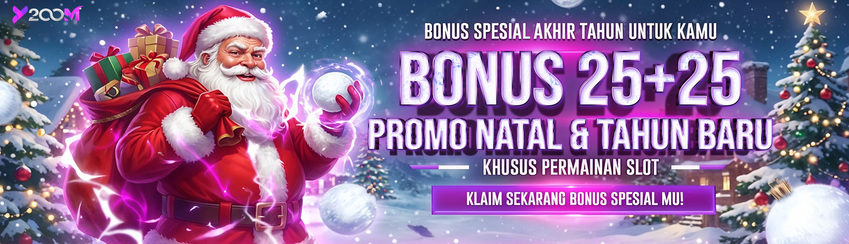 BONUS NATAL DAN TAHUN BARU Y200M