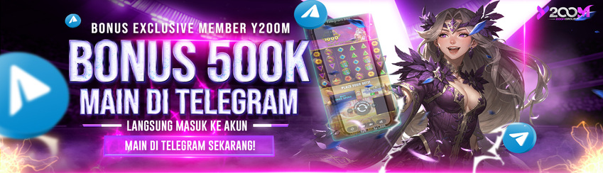 BONUS EKSKLUSIF TELEGRAM 100%