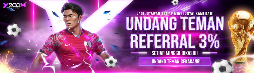 BONUS REFERRAL 3%