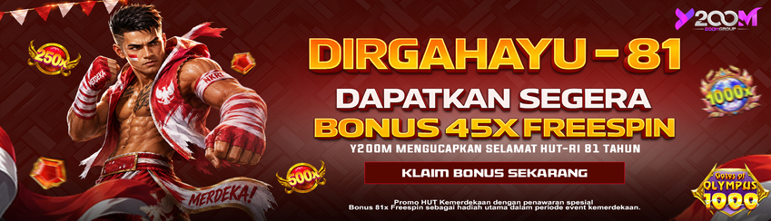 BONUS FREESPIN KEMERDEKAAN 2026 Y200M